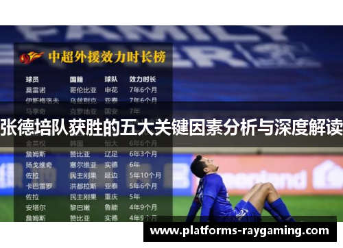 张德培队获胜的五大关键因素分析与深度解读